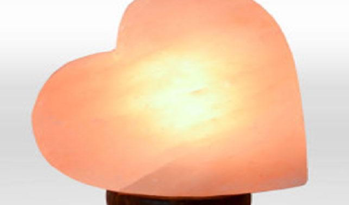 Heart Salt Lamp (Crafted)