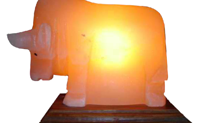 Bull Salt Lamp (HandiCraft)