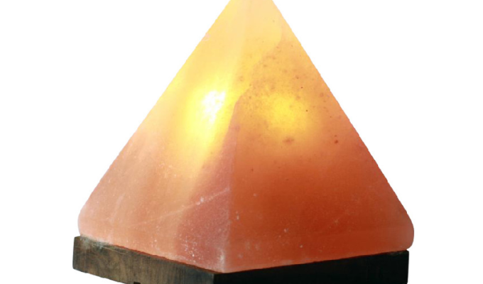 Pyramid Salt Lamp (Crafted)