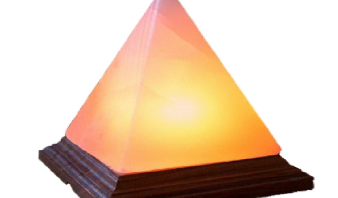 Pyramid Salt Lamp (Crafted)